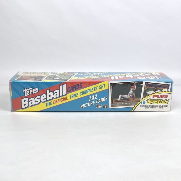 Topps MLB Major League Baseball 1992 Complete Set 792 Cards Factory Sealed Box - Picture 9 of 9